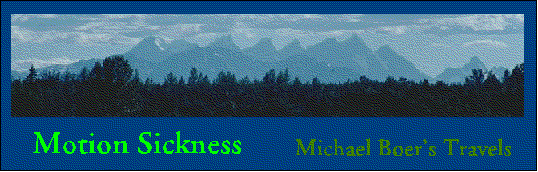 Motion Sickness: Michael Boer's Travels