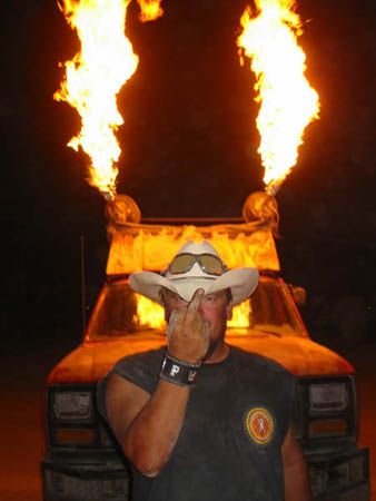 pope flames