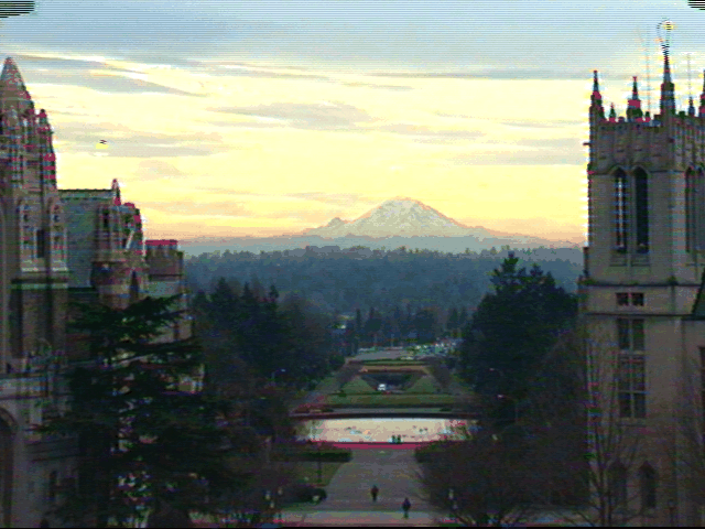 University of Washington,
                  View of campus and Mount Rainier