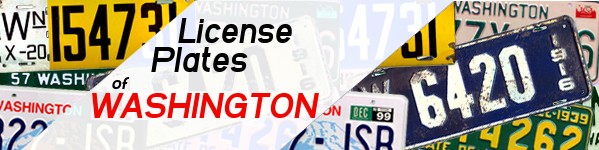 License Plates of Washington