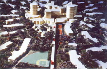 urban oasis model - plan view