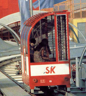 [photo of 1st generation SK
vehicle}