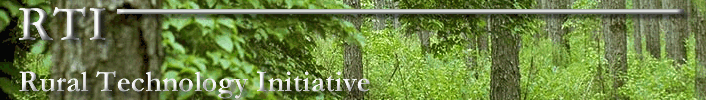 I now work for the Rural Technology Initiative