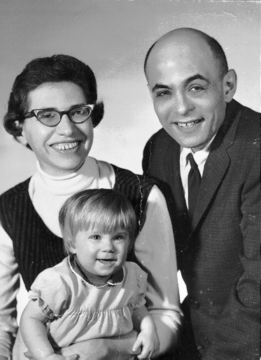 my mom, dad, and I
