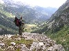 6. Chris at Larch Knob