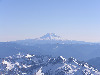 Mt. Adams with the Tatoosh Range in the foreground