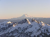 Mt. Adams, Tatoosh range in the foreground