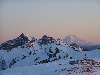 Adams to right, Tatoosh peaks to left