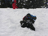 and more faceplants into the snow, or what you'd call a 'self arrest'