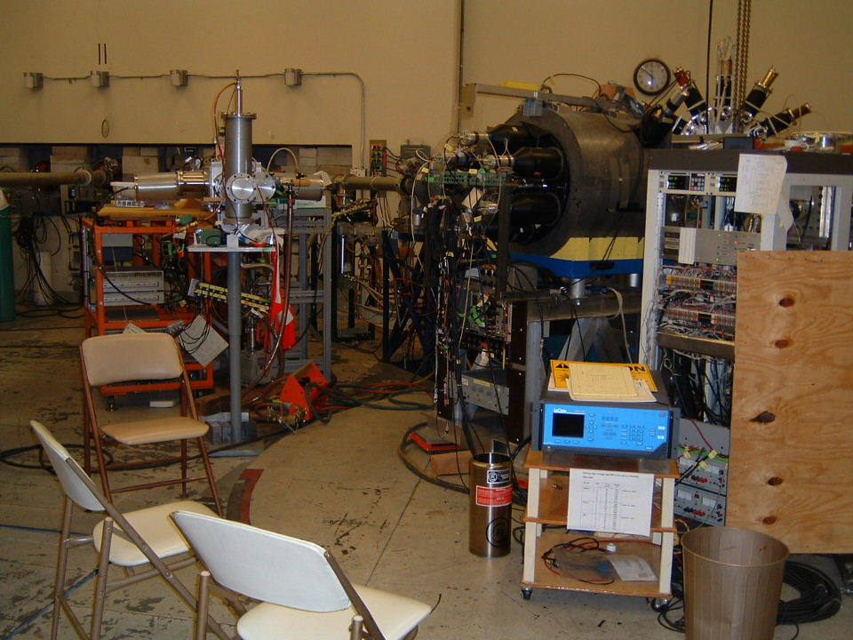 Dick's Workplace -- An 18 MeV Tandem Van De Graaff Accelerator