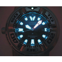 Show photo luminescent watch dial Image
