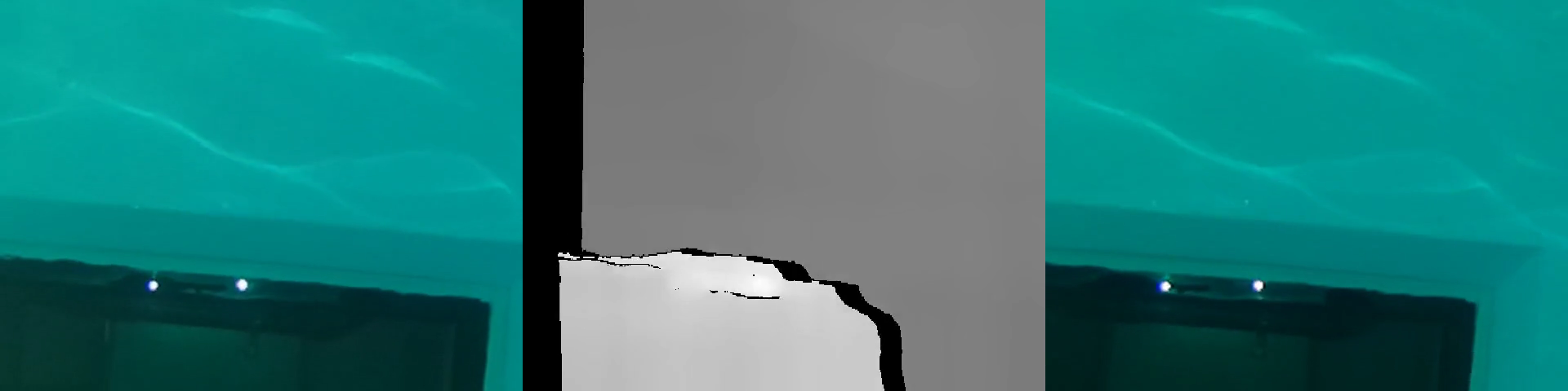 Calculated depth image