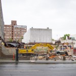 The former UW building didn't take long to demolish.