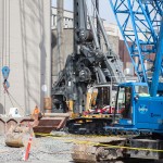 Retaining wall construction