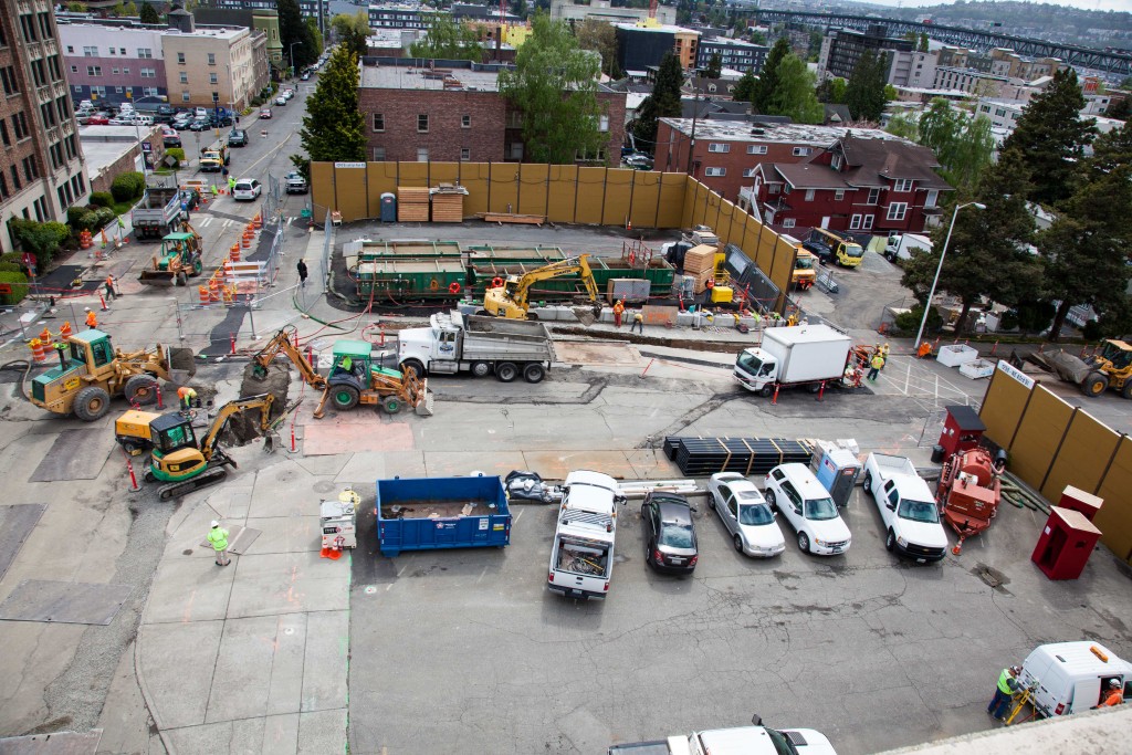 Retaining wall construction