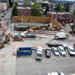 Retaining wall construction