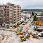 Retaining wall construction