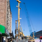 Retaining wall construction