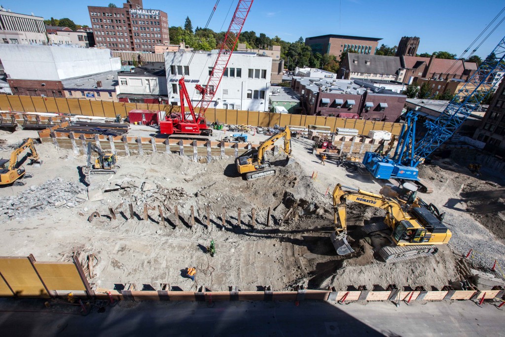 Excavation starts