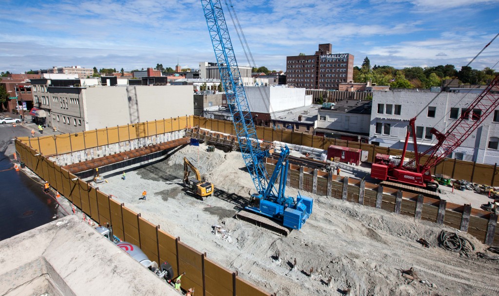 Excavation continues