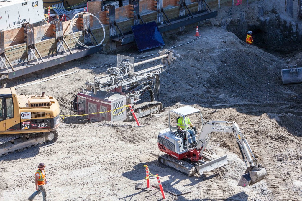 Excavation continues