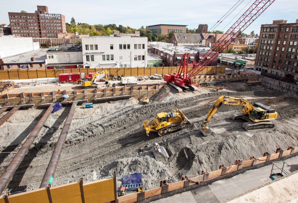 Excavation continues