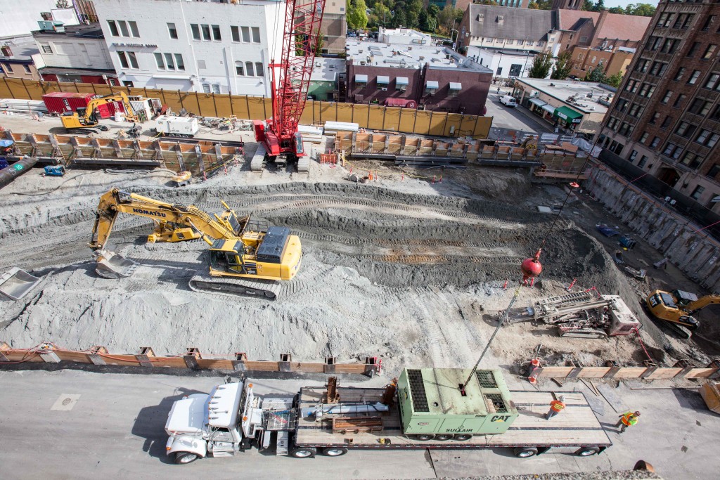 Excavation continues