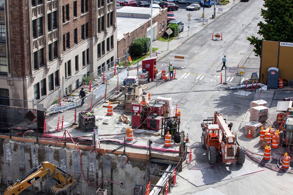 Excavation continues