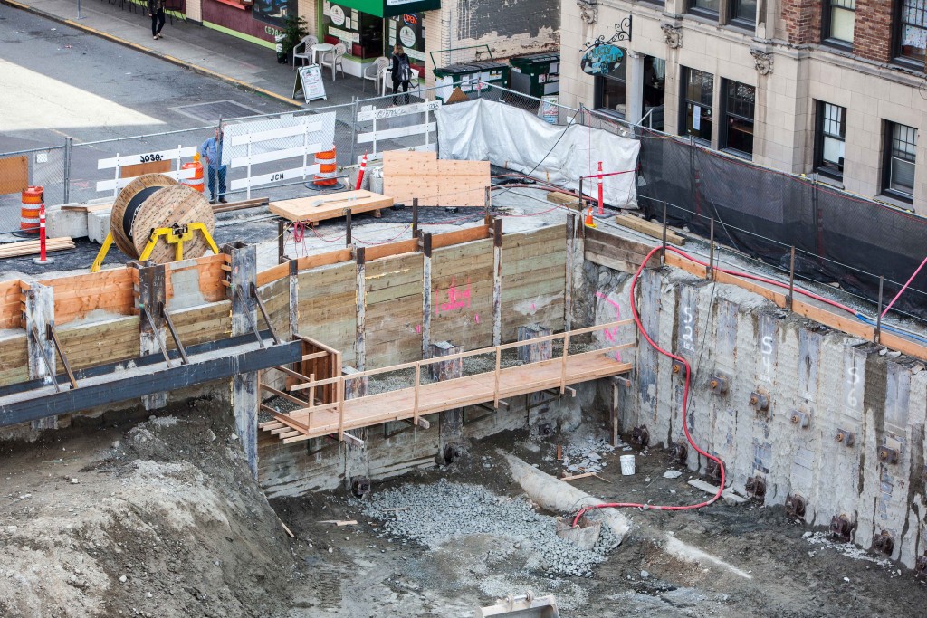 Excavation continues