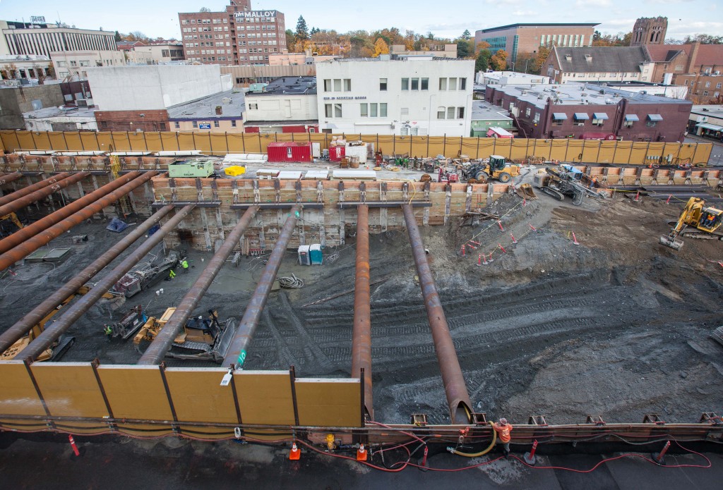 Excavation continues