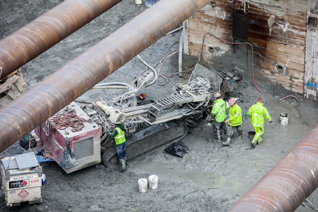 Excavation continues