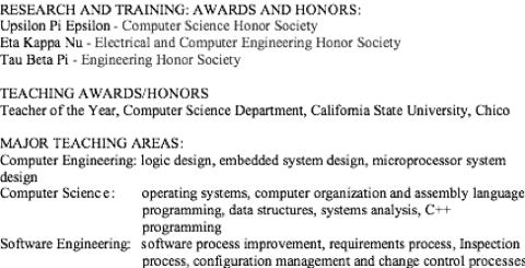 HONORS