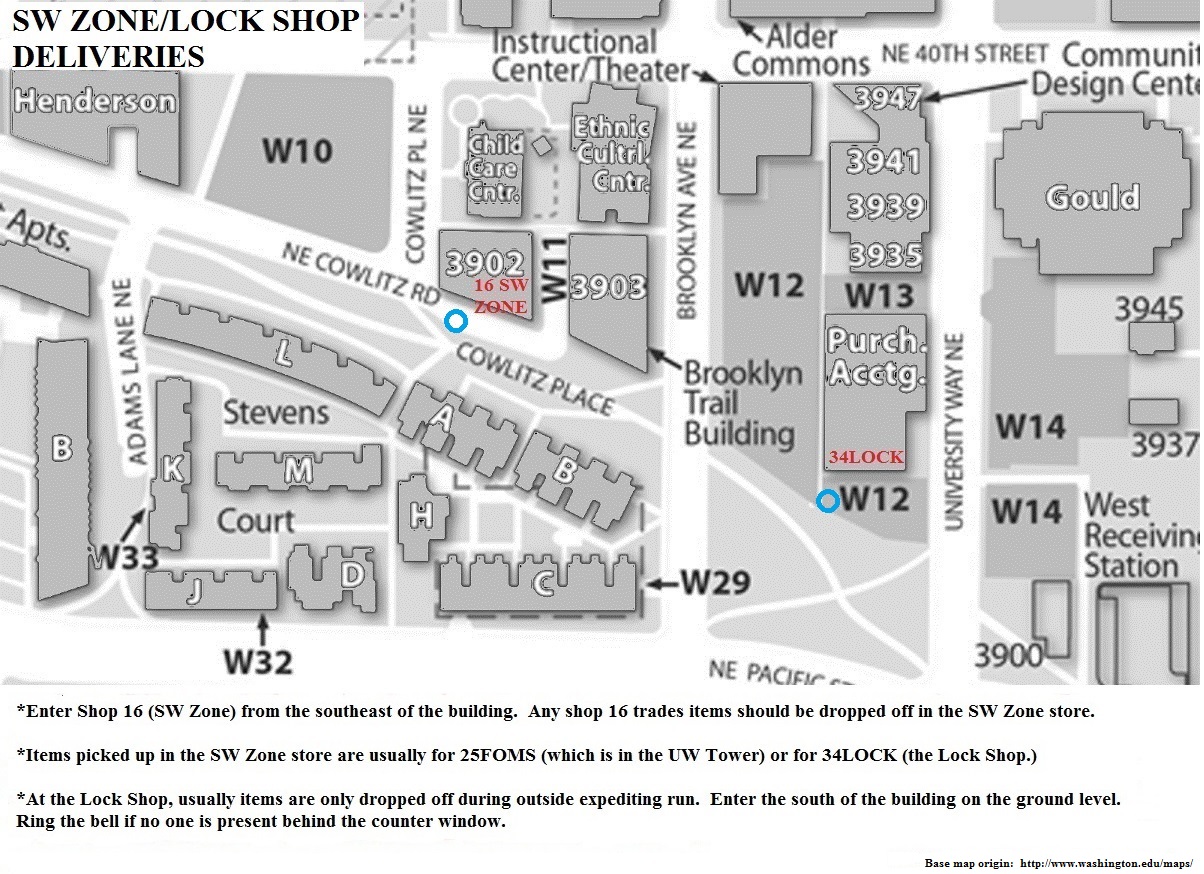 Southwest Zone and Lockshop