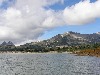 Cloudy Peak from the banks of Upper Lyman.