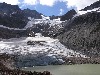 The upper and lower portions of Lyman Glacier.