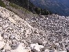 The 'supposed' climbers trail down from High Pass.