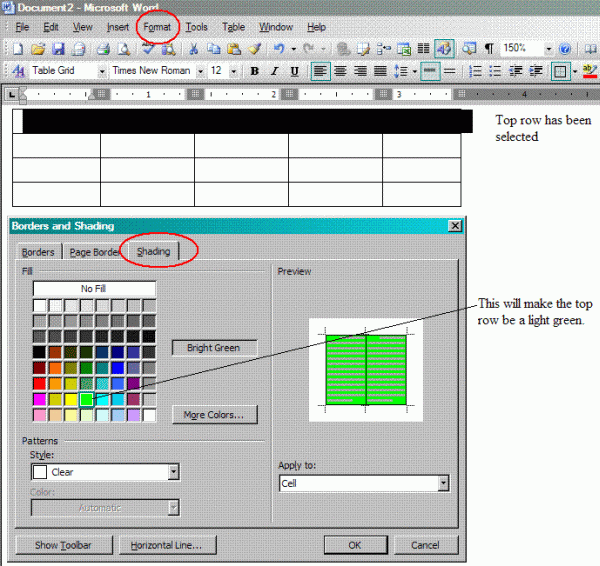 Tested Features Of Microsoft Word 2003